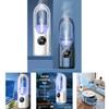 Mini Desktop Cooler Usb Rechargeable Fan With Mist Spray For Office And Home Use