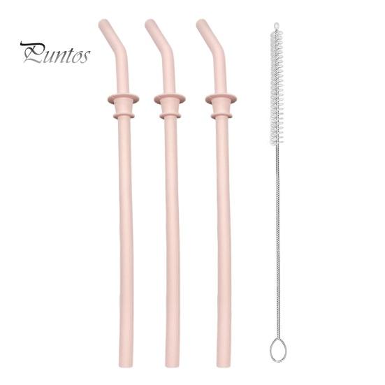 

Набор из 3 сменных трубочек для термоса Hydro Flask с длинной щеткой для чистки, не содержащая бисфенол-А пищевая трубочка для термоса Hydro Flask Travel Mug розовый