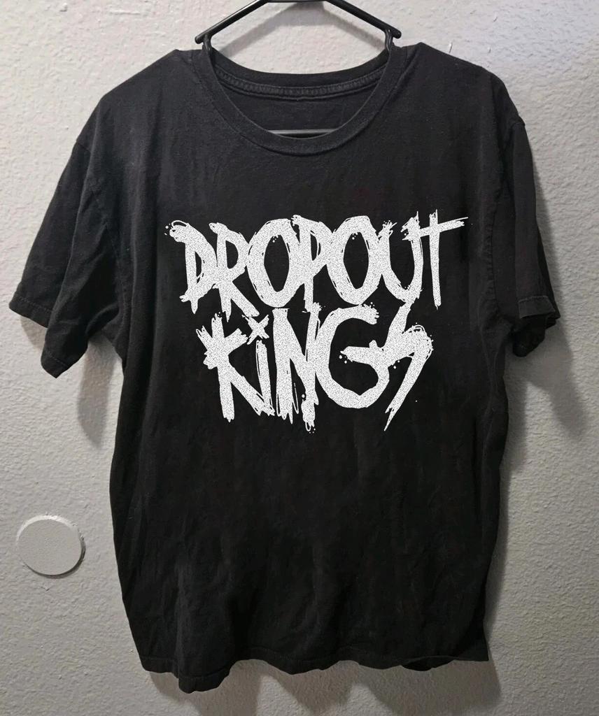 VTG Dropout Kings Band Logo Music Black Colour S To 5XL Shirt SN870 Unisex T-Shirt
