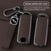 Interior Mouldings Car Zinc Alloy Key Cover Case Shell For Mazda 2 3 5 6 BL BM GJ Atenza Axela Demio CX-3 CX3 CX-5 CX5 CX7 CX-7