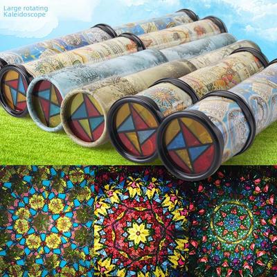 Magical Rotating Kaleidoscope Toy - Ever-Changing Interior Flower Tube for Kids