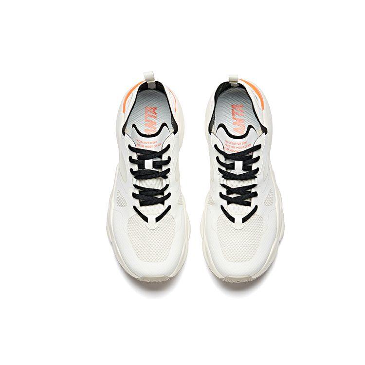 Anta Life Collection Mesh, Textile, Synthetic Leather Cushioning Slip Resistant Breathable Lightweight Low Top 91928880-2