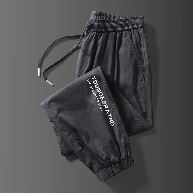 Men's Overalls Loose Straight Casual Pants Outdoor Training Sports Trousers Al Pants Cotton Comfort Pants