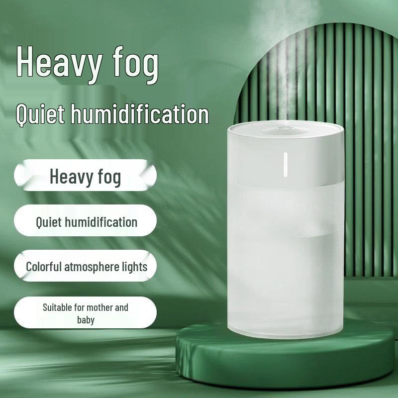2024 Compact USB Desktop Air Humidifier for Home, Bedroom, Office, and Classroom