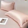 Solid color Class A 100 Tencel pillowcases Silky smooth summer cool ice silk pillowcases 48X74cm silk pillowcases