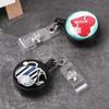 Clip Card Holder Clip Name Tag Holder Retractable Badge ID Badge Holder Nurse Doctor Key Chain