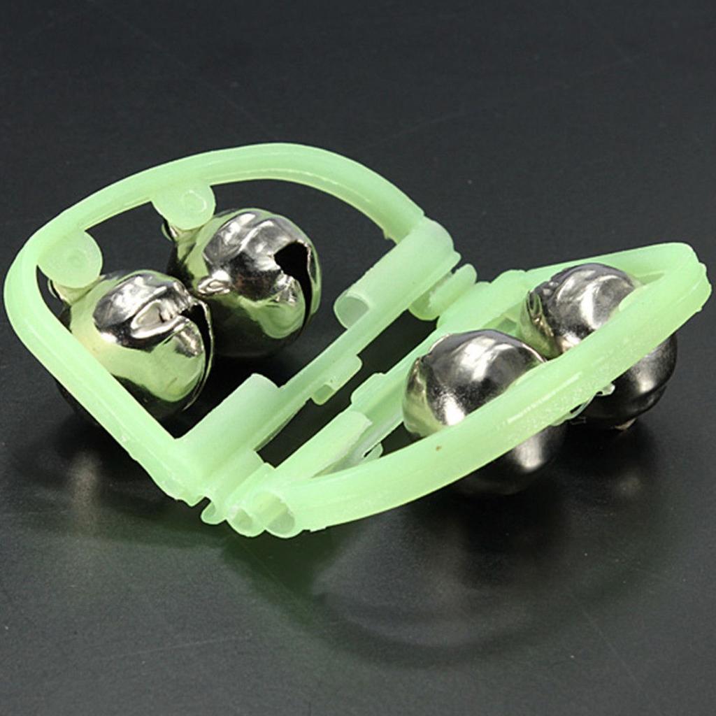 Strong and Durable Fluorescent Fishing Rod Night Light Fishing Rod Night Fishing Pointed Clip Double Bell Alarm Fishing Rod