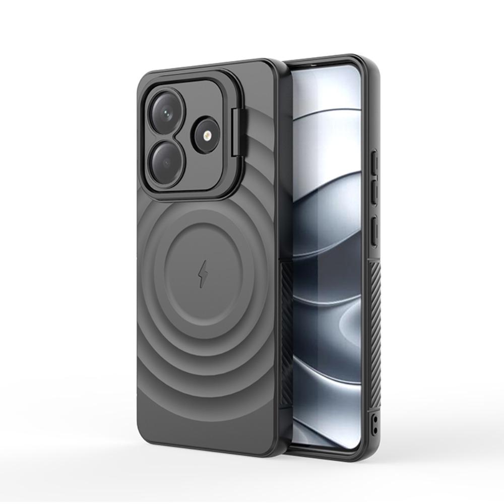 Redmi Note 14 Pro Plus 5G Phone Cover Magsafe Compatible For Xiaomi Poco X7 Wireless Charge Shockproof Case Camera Bracket Skin Touch Feel Funda