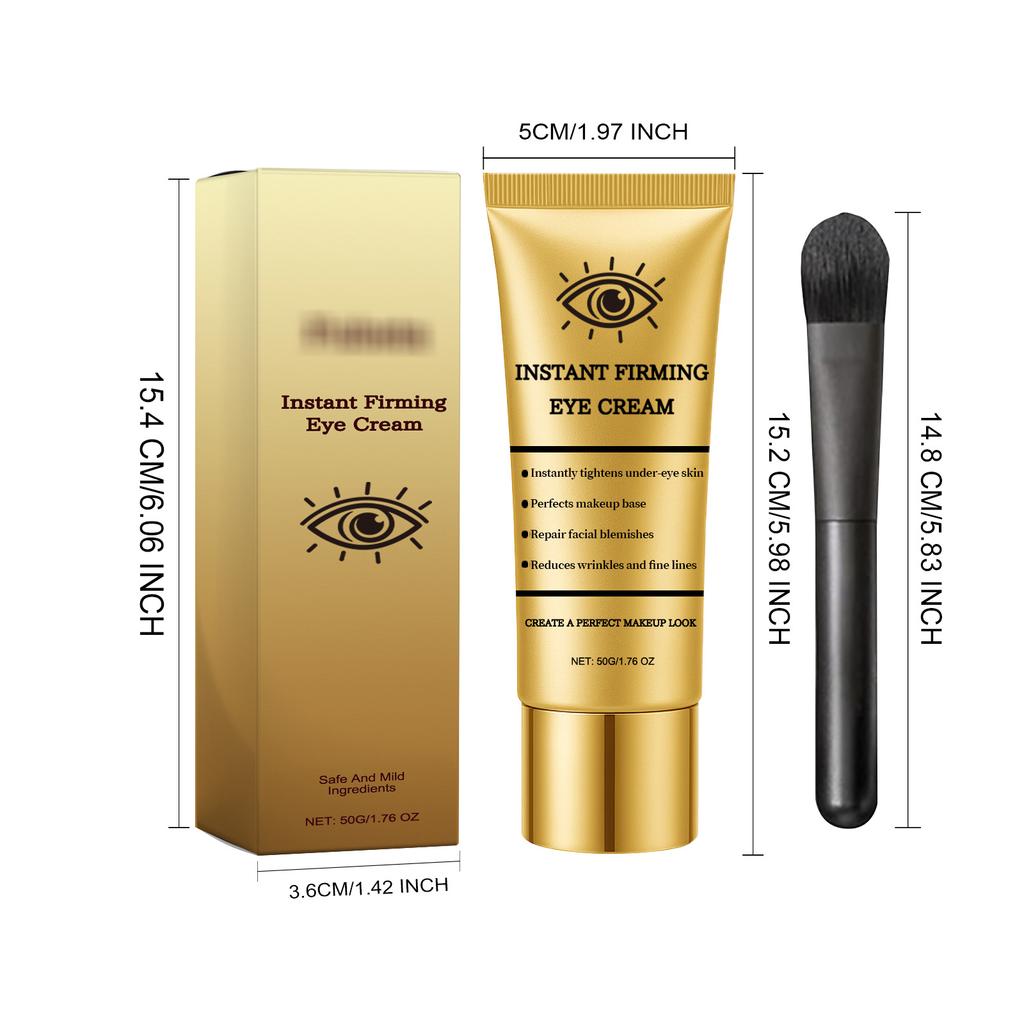 Gentle Nourishing Eye Cream Daily Hydration Lightweight Moisturizer for Delicate Eye Area Massage & Care