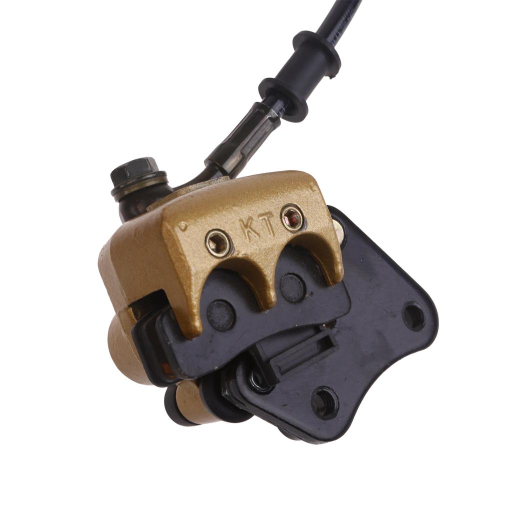 Upgraded Front Disc Brake Masters Cylinder Caliper with Brake Pad Assembly for 50cc 70cc 90cc SSR 110cc 125cc Atomik SSR