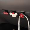 Cartoon Pattern Car Storage Hook Universal Hidden Glove Box Hanger Large Load-Bearing Car Organizer Clips