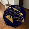1 ks deštníku Hogwarts Harry Potter - 8 žeber vyztužený, automatické otevírání, lehký a odolný, roztomilý módní doplněk pro venkovní použití, D2699