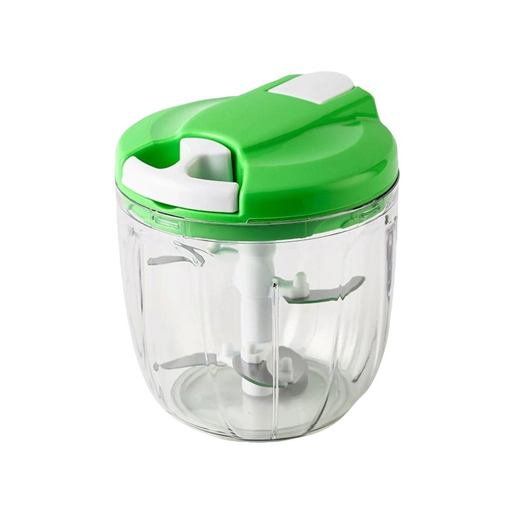 Manual Food Processor Vegetable Chopper, Portable Hand Pull String Garlic Mincer Onions Cutter For Veggies, Gingers, Fruit, Herbs, Etc
