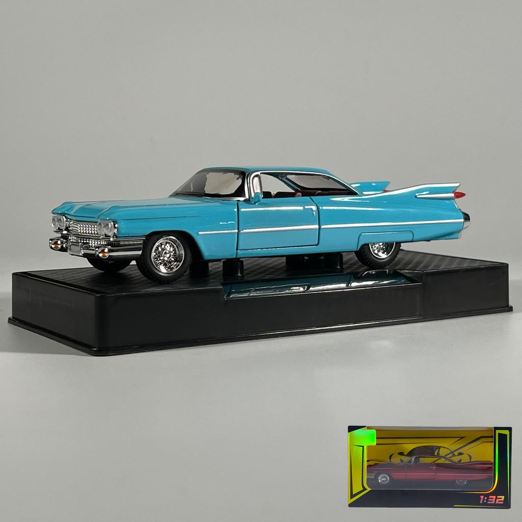 1:32 Cadillac Eldorado Biarritz Classic Retro Car Alloy Metal Diecast Model Car Miniature Vehicle High Simulation Gift Boyfriend