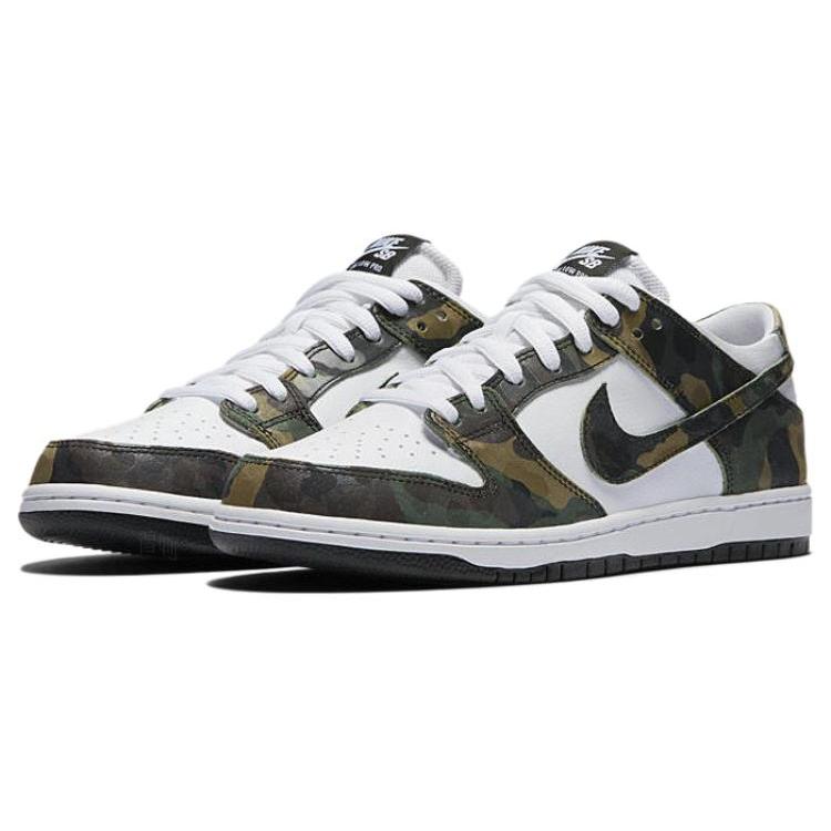 Nike Sb Dunk Low Camo Legion Green 854866-331