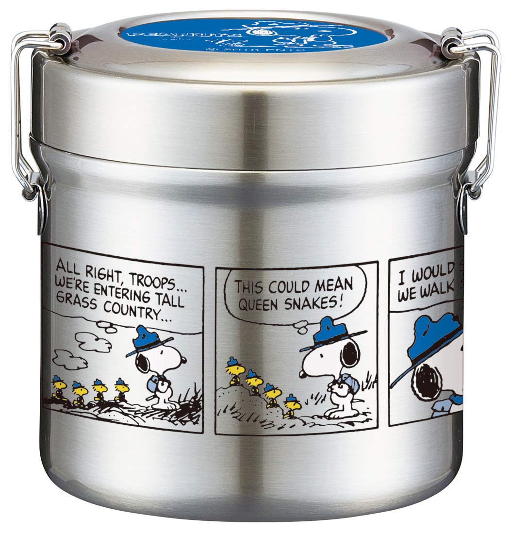 

Skater Insulated Bowl Stainless Steel Lunch Box 600ml STLB1 Snoopy