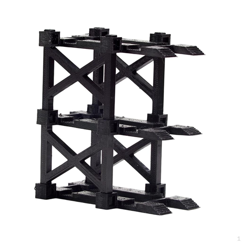 1/64 Diorama Car Display Stand Collection Desktop Decor Sturdy Layout Mini Model Storage Shelf