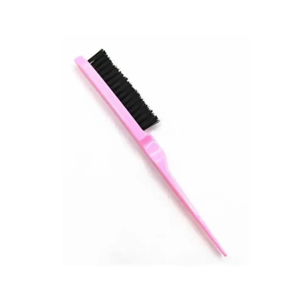 5Pcs Hair Styling Tools Set Rat Tail Comb Dual-End Eyebrow Brush Triple Row Hairbrush Hair Coiler Salon Styling Combs for Women