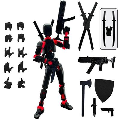 Geburtstagsgeschenk Dummy 13 Actionfigur Gut montiert Titan Mehrgelenk-Roboter 3D-Drucker Beweglich Stressabbau Dekompression