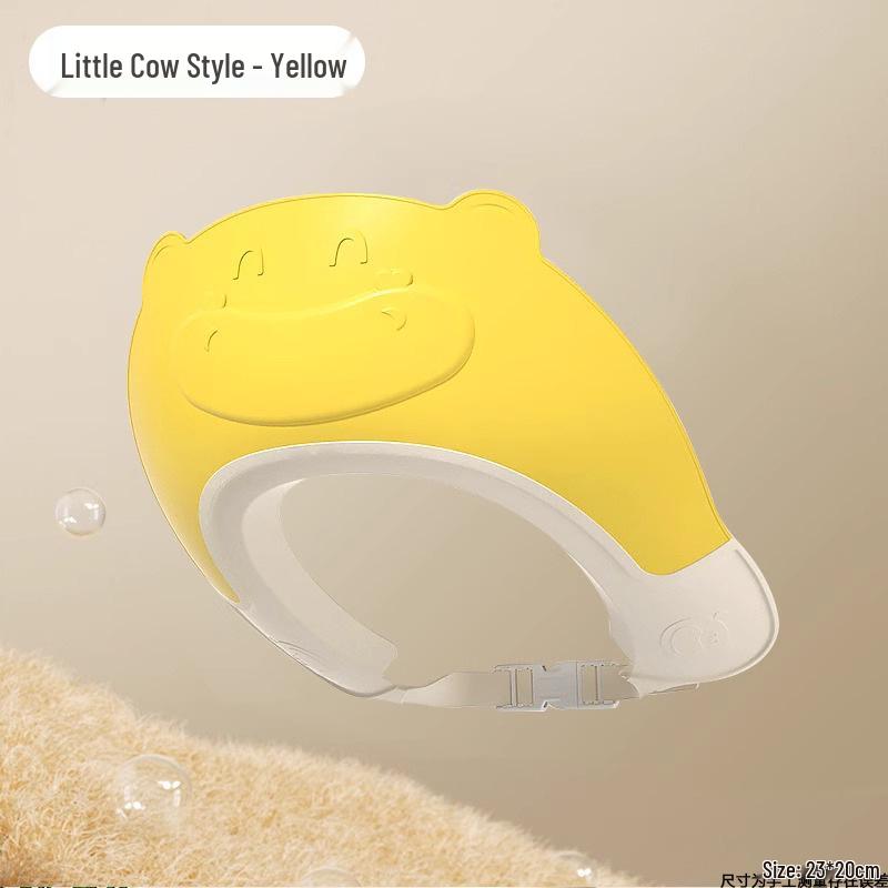 Baby Shampoo Cap: Water-Blocking & Ear Protection for Bathing