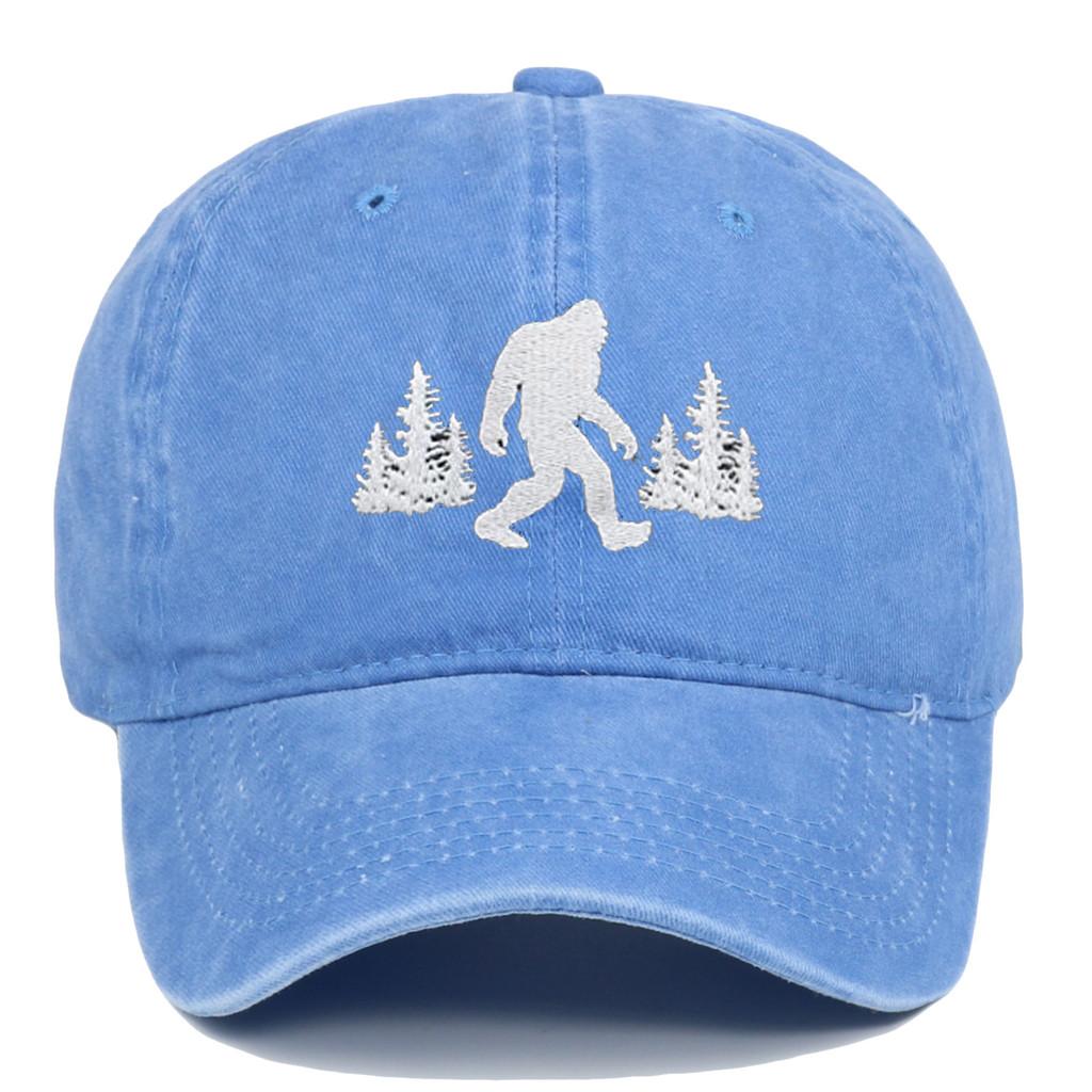 Embroidered Baseball Cap With Breathable Cotton Material For Sun Protection