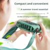 Hanging Neck Mini Fan Hands-free Silent Small Cooling Fan Adjustable Wind Speed Lightweight Personal Fan For Student Office