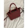 New Trendy Korean Niche Bucket Bag Portable Vegetable Basket Bag Women's Versatile Red Messenger Bag Bag