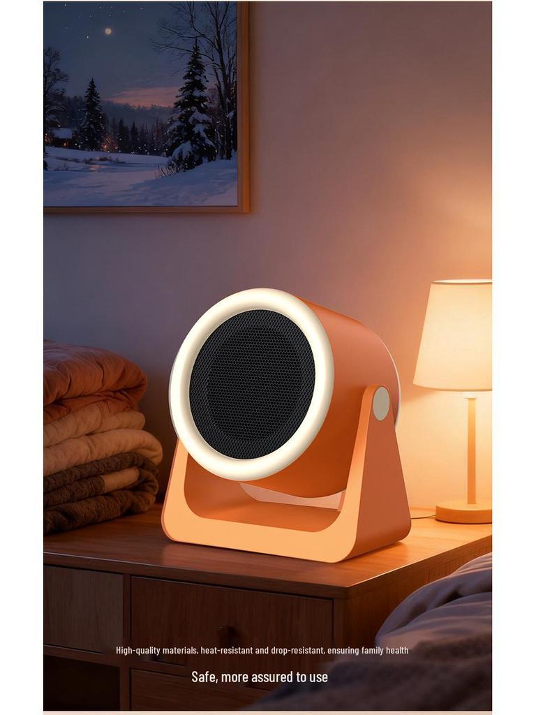 Compact Energy-Saving Electric Desktop Heater for Office & Home