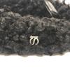 Sergio Rossi SR MUPPET Headband Band Headband Katyusha Faux Fur Black