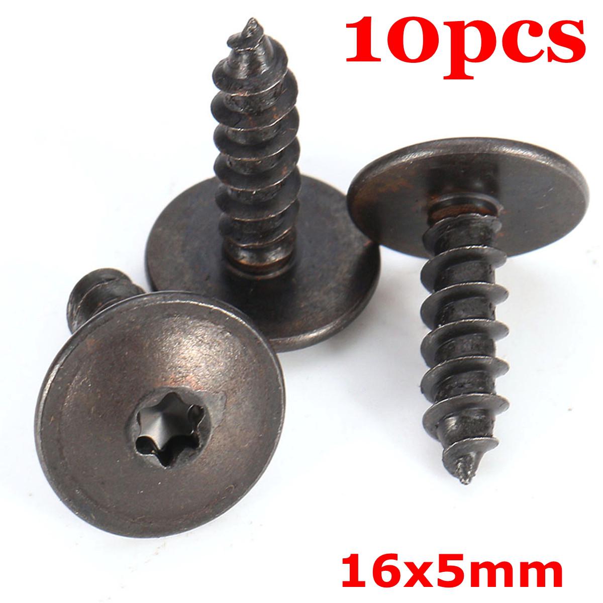 

10x винт Torx для колесной арки крышки двигателя, брызговик поддона для VW 5 x 16 мм