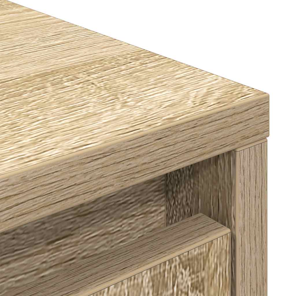 Cabinet with Drawer Sonoma Oak 55.5 x 34 x 119.5 cm