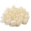 40pcs/lot Colored Barrel Shape Acrylic Beads Big Hole Loose Spaced Imitation Jade Beads For DIY Bracelet Bags Decor Accessories