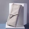 Portable Foldable Makeup Brush Storage Bag - Holds 12-14 Brushes, Dustproof Design
