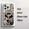 A-Avenged Sevenfold Phone Case For iPhone 17,16,15,14,13,12,11,Mini,Pro,E,MAX White Matte Silicone Whtie Cover