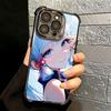 Genshin Impact Kamisato Ayaka Plating Phone Case For Iphone 16 17 Pro Max Air 16E 14 15 Plus 12 13 Mini Anti-Fall Airabag Cover