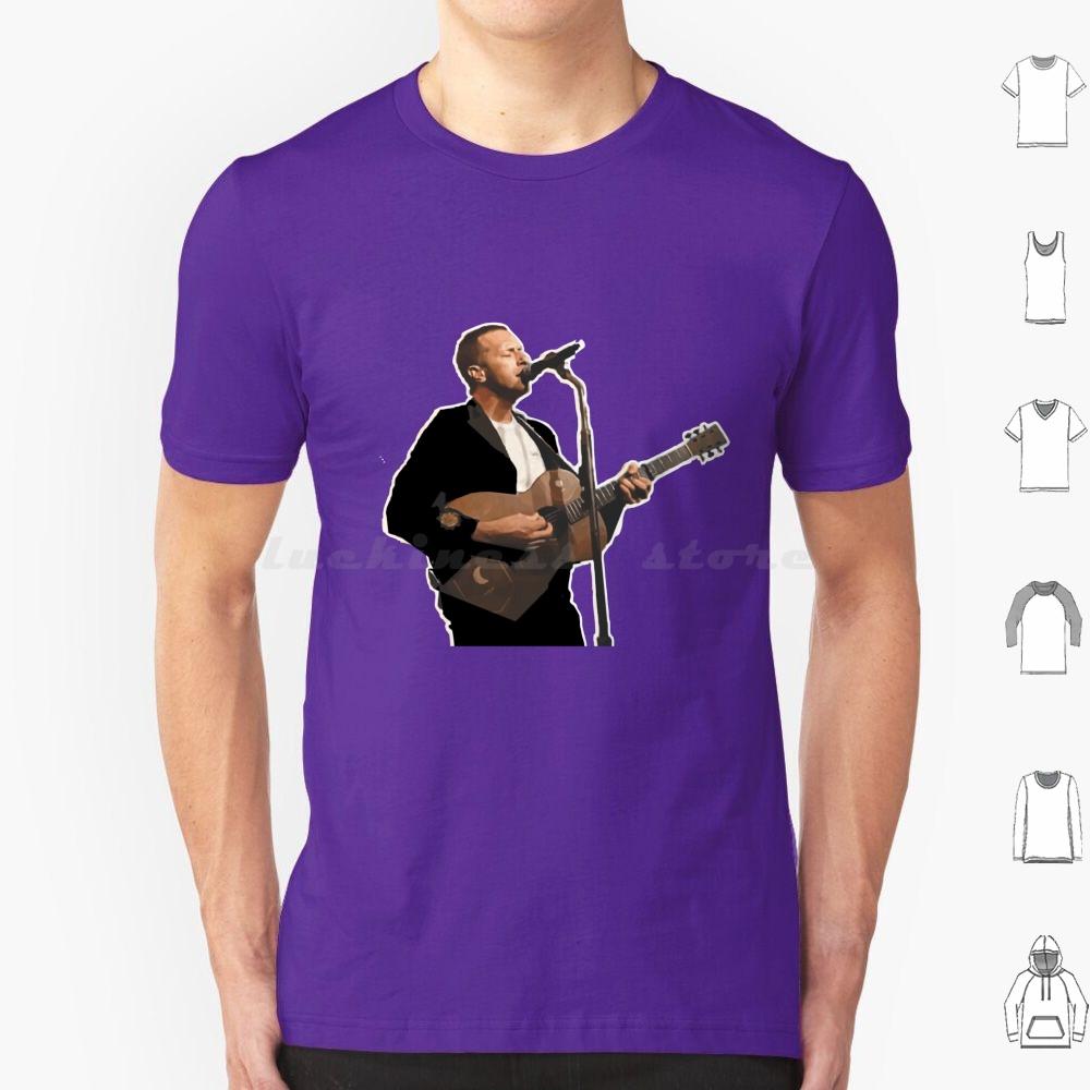 Der SängerEverydaylife T-Shirt Baumwolle Herren Damen DIY Druck Musikband Sänger Gitarre