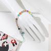 Color beaded series mobile phone chain fashionable women's short mobile phone anti-lost hanging chain pendant is in stock.