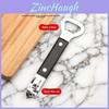 Multifunctional Iron Can And Bottle Opener With Double Head Design For Everyday Use