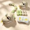 Rechargeable Remote Control Car Magnetic Magnetic RC Car Energy Beans Greedy Snake Car  Boys Toy