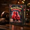 Conto alla rovescia di Natale Scatola Regalo Guantoni da Boxe Calendario dell'Avvento 2026, 24 Giorni con Ciondoli Slogan Ispirazionali 2D Ornamenti Guanto in Acrilico, a Tema Boxe