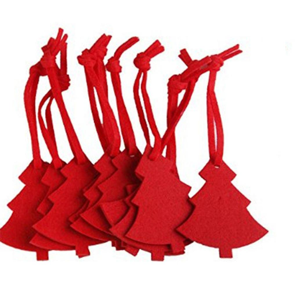 Premium Filz Weihnachtsbaum Anhänger Ornamente Weihnachten Hängende Dekorationen