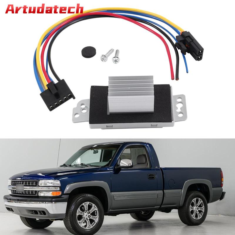 Artudatech Blower Motor Resistor Control Module 89018778 For Chevy Silverado 1500 99-07