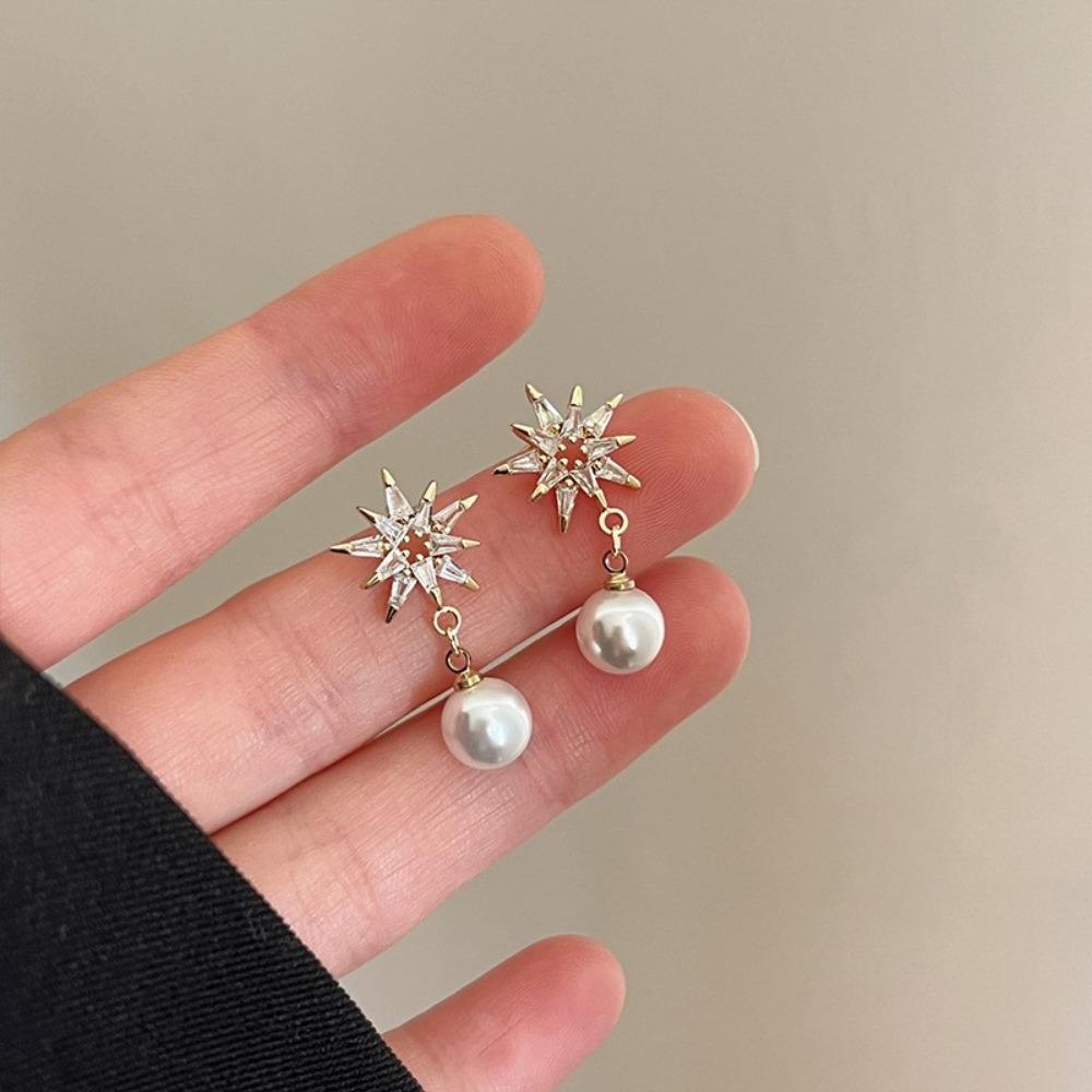 Cercei cu perle Cercei de damă de înaltă calitate