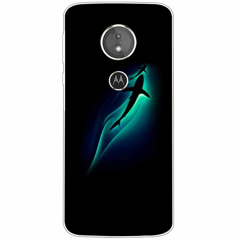 For Moto G6 Play G6Plus G 6 Case TPU Soft Paint Animal Silicone Clear Covers for Motorola Moto G6 Plus G 6 Capa G6Play Funda