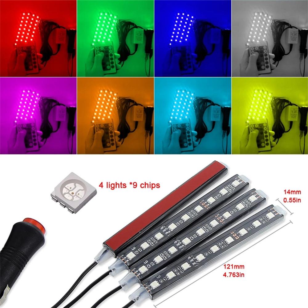 Auto Atmosphäre Lampe LED Licht Streifen Dekoration Neon Lampe