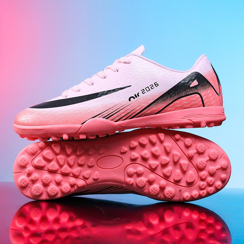 Mens Football Shoes Summer Fashion New FG/TF Lightweight Wear Resistant Indoor Grass Training Competition Soccer Shoes for Man