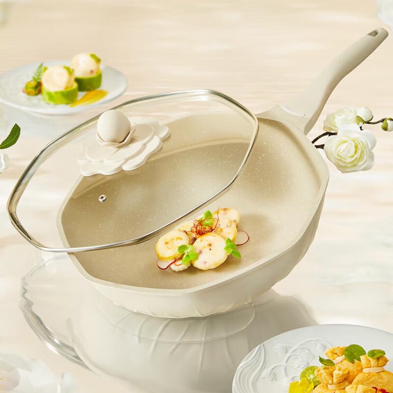 Wenlunshan Maifan Stone Octagonal Wok