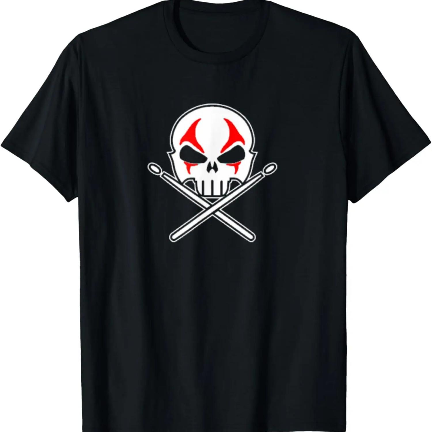 Drummer Drum Set Vintage Drummer Girl T-Shirt S