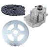 Gear Box T8F Chain Sprocket Kit Box Sprocket Chain Set For 4c 49Cc Kart Mini Moto Dirt Bike