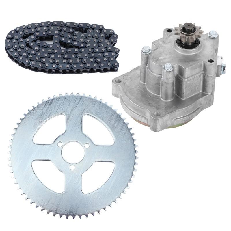 Gear Box T8F Chain Sprocket Kit Box Sprocket Chain Set For 4c 49Cc Kart Mini Moto Dirt Bike